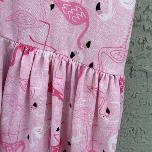 Jacklyn Intimates Flamingo Sz M Nightgown Dress With Pockets - Picture 8 of 10